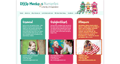 Desktop Screenshot of littlemonkeysnursery.com